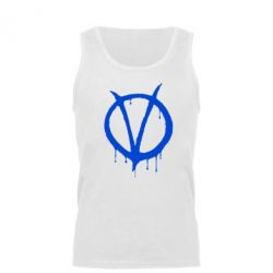 Мужская майка Знак Вендетты - PrintSalon