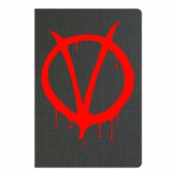 Блокнот с принто Знак Вендетты - PrintSalon