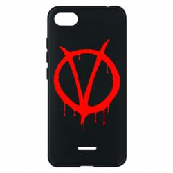 Чехол для Xiaomi Redmi 6A Знак Вендетты - PrintSalon
