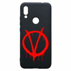 Чехол для Xiaomi Redmi 7 Знак Вендетты - PrintSalon
