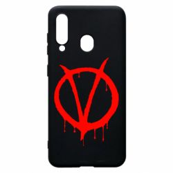 Чехол для Samsung A60 Знак Вендетты - PrintSalon