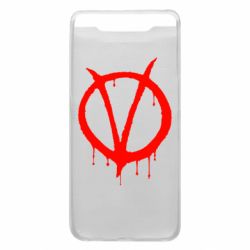Чехол для Samsung A80 Знак Вендетты - PrintSalon