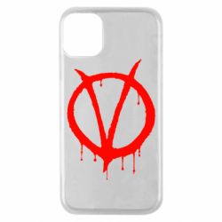 Чехол для iPhone 11 Pro Знак Вендетты - PrintSalon