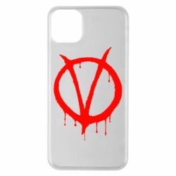 Чехол для iPhone 11 Pro Max Знак Вендетты - PrintSalon