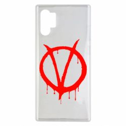Чехол для Samsung Note 10 Plus Знак Вендетты - PrintSalon