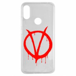 Чехол для Xiaomi Redmi Note 7 Знак Вендетты - PrintSalon