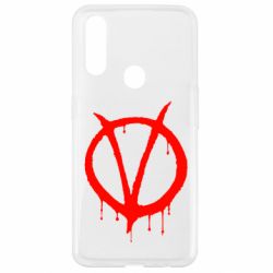 Чехол для Oppo A31 Знак Вендетты - PrintSalon
