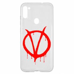 Чехол для Samsung A11/M11 Знак Вендетты - PrintSalon