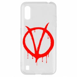 Чехол для Samsung A01/M01 Знак Вендетты - PrintSalon