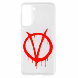 Чехол для Samsung S21 Знак Вендетты