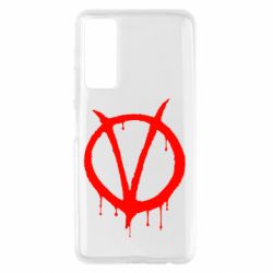 Чехол для Huawei P Smart 2021 Знак Вендетты - PrintSalon