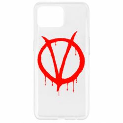 Чехол для Oppo Reno 4 Lite Знак Вендетты - PrintSalon