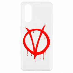 Чехол для Oppo Find X2 Знак Вендетты - PrintSalon