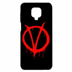 Чехол для Xiaomi Redmi Note 9S/9Pro/9Pro Max Знак Вендетты - PrintSalon