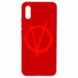 Чехол для Xiaomi Redmi 9a Знак Вендетты - PrintSalon
