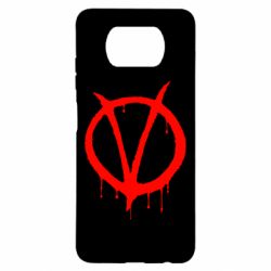 Чехол для Xiaomi Poco X3 Знак Вендетты - PrintSalon