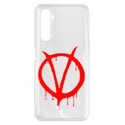Чехол для Realme 6 Pro Знак Вендетты - PrintSalon
