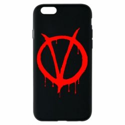 Чехол для iPhone 6/6S Знак Вендетты - PrintSalon