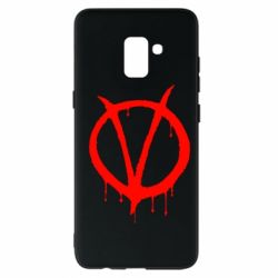Чехол для Samsung A8+ 2018 Знак Вендетты - PrintSalon