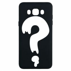 Чехол для Samsung J7 2016 Знак Вопроса - PrintSalon