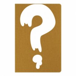 Блокнот с принто Знак Вопроса - PrintSalon