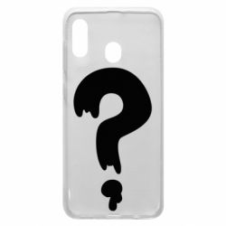 Чехол для Samsung A20 Знак Вопроса - PrintSalon