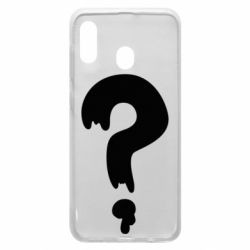 Чехол для Samsung A30 Знак Вопроса - PrintSalon