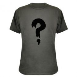 Камуфляжная футболка Знак Вопроса - PrintSalon