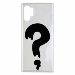 Чехол для Samsung Note 10 Plus Знак Вопроса - PrintSalon