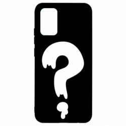 Чехол для Samsung A02s/M02s Знак Вопроса - PrintSalon
