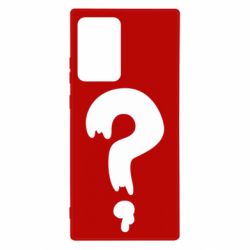 Чехол для Samsung Note 20 Ultra Знак Вопроса - PrintSalon