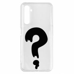 Чехол для Realme 6 Pro Знак Вопроса - PrintSalon