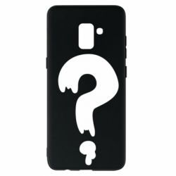 Чехол для Samsung A8+ 2018 Знак Вопроса - PrintSalon