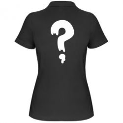 Женское поло Знак Вопроса - PrintSalon