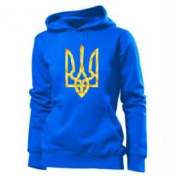 Женское худи Золотий герб - PrintSalon