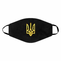 Маска многоразовая Золотий герб - PrintSalon