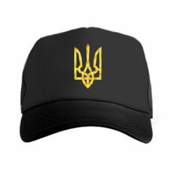 Кепка-тракер Золотий герб - PrintSalon