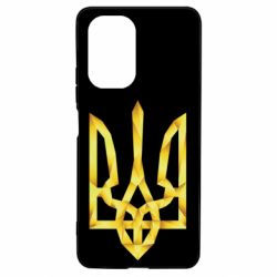 Чехол для Xiaomi Poco F3/K40 Золотий герб - PrintSalon
