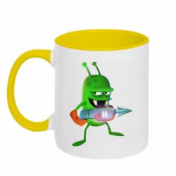 Чашка двокольорова Zombie catchers