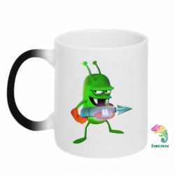 Чашка-хамелеон Zombie catchers