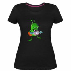 Жіноча преміум футболка Zombie catchers - PrintSalon