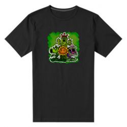 Чоловіча преміум футболка Zombie vs Plants players - PrintSalon