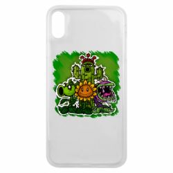 Чохол для iPhone Xs Max Zombie vs Plants players - PrintSalon