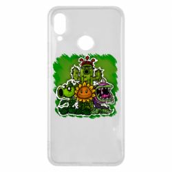 Чехол для Huawei P Smart Plus 2018 Zombie vs Plants players-PrintSalon Чехол для Huawei P Smart Plus 2018 Zombie vs Plants players