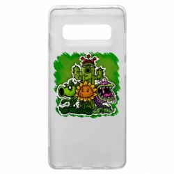 Чохол для Samsung S10+ Zombie vs Plants players - PrintSalon