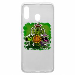 Чохол для Samsung A20 Zombie vs Plants players - PrintSalon