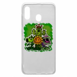 Чохол для Samsung A30 Zombie vs Plants players - PrintSalon
