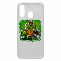 Чохол для Samsung A40 Zombie vs Plants players - PrintSalon