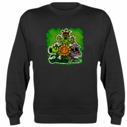 Світшот Zombie vs Plants players - PrintSalon