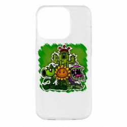 Чохол для iPhone 14 Pro Zombie vs Plants players